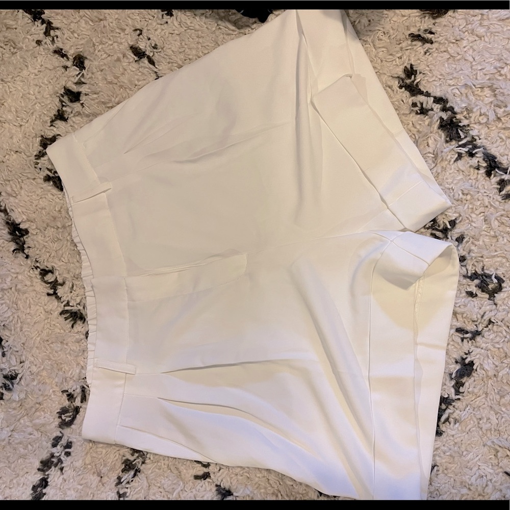 Rachel Zoe white shorts